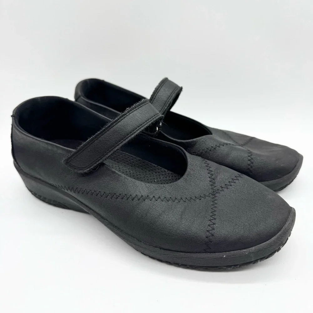 Arcopedico Lytech Anatomic Black Triglav Mary Jane Comfort Shoe‎ Size 38 Comfort